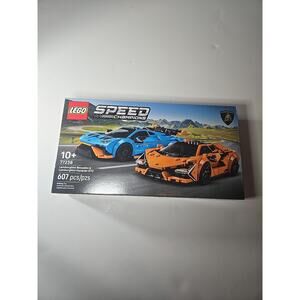 LEGO Speed Champions Lamborghini Revuelto & Huracán STO Building Toy